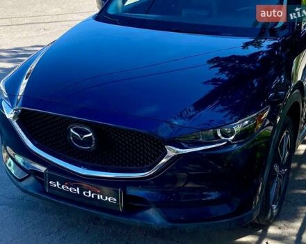 Синий Мазда СХ-5, объемом двигателя 2.5 л и пробегом 138 тыс. км за 21499 $, фото 2 на Automoto.ua