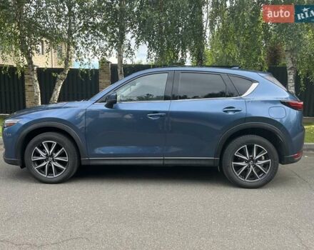 Синий Мазда СХ-5, объемом двигателя 2.49 л и пробегом 158 тыс. км за 21900 $, фото 1 на Automoto.ua