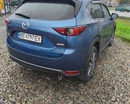 Синий Мазда СХ-5, объемом двигателя 2.5 л и пробегом 137 тыс. км за 19000 $, фото 1 на Automoto.ua