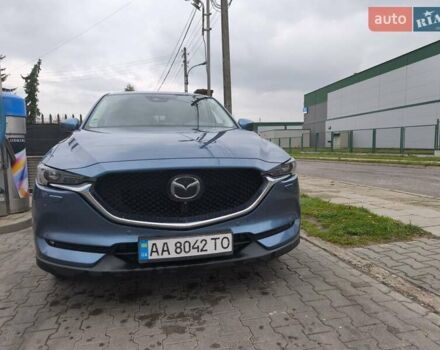 Синий Мазда СХ-5, объемом двигателя 2.19 л и пробегом 105 тыс. км за 26500 $, фото 2 на Automoto.ua