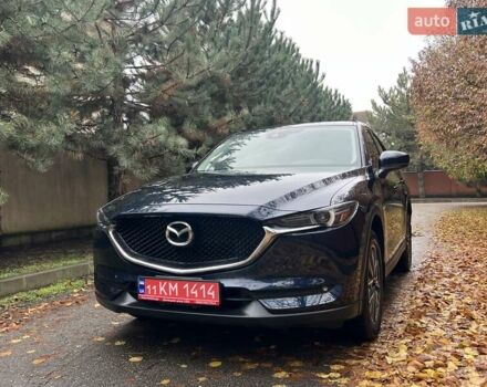 Синий Мазда СХ-5, объемом двигателя 2.49 л и пробегом 145 тыс. км за 18900 $, фото 4 на Automoto.ua