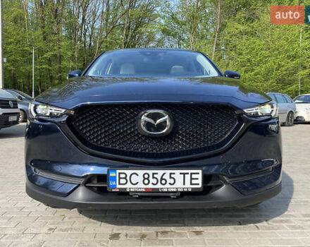 Синий Мазда СХ-5, объемом двигателя 2.5 л и пробегом 64 тыс. км за 23000 $, фото 2 на Automoto.ua