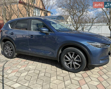 Синий Мазда СХ-5, объемом двигателя 2.49 л и пробегом 203 тыс. км за 16500 $, фото 1 на Automoto.ua