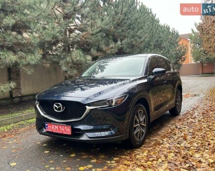 Синий Мазда СХ-5, объемом двигателя 2.49 л и пробегом 145 тыс. км за 18900 $, фото 1 на Automoto.ua