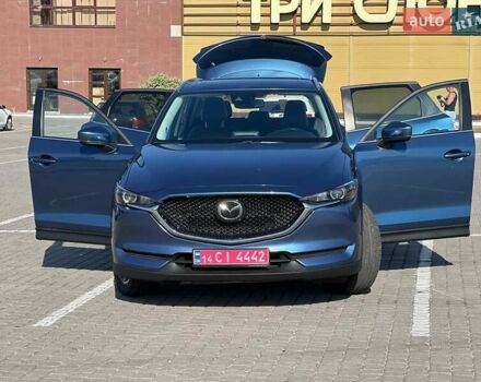 Синий Мазда СХ-5, объемом двигателя 2.49 л и пробегом 129 тыс. км за 17999 $, фото 3 на Automoto.ua