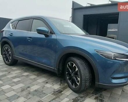 Синий Мазда СХ-5, объемом двигателя 2.49 л и пробегом 201 тыс. км за 18500 $, фото 4 на Automoto.ua