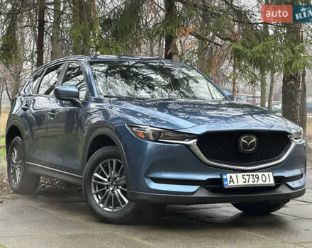 Синий Мазда СХ-5, объемом двигателя 2.49 л и пробегом 97 тыс. км за 18500 $, фото 1 на Automoto.ua