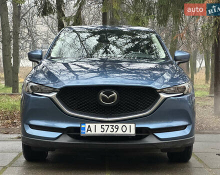 Синий Мазда СХ-5, объемом двигателя 2.49 л и пробегом 97 тыс. км за 18500 $, фото 5 на Automoto.ua