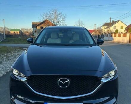 Синий Мазда СХ-5, объемом двигателя 2.5 л и пробегом 140 тыс. км за 18500 $, фото 1 на Automoto.ua