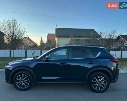 Синий Мазда СХ-5, объемом двигателя 2.5 л и пробегом 140 тыс. км за 18500 $, фото 2 на Automoto.ua