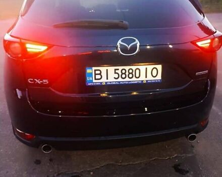 Синий Мазда СХ-5, объемом двигателя 2.5 л и пробегом 107 тыс. км за 21500 $, фото 1 на Automoto.ua