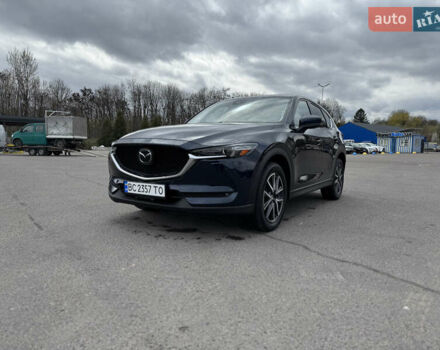 Синий Мазда СХ-5, объемом двигателя 2.49 л и пробегом 101 тыс. км за 22000 $, фото 1 на Automoto.ua