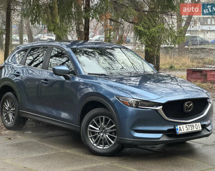 Синий Мазда СХ-5, объемом двигателя 2.49 л и пробегом 97 тыс. км за 18500 $, фото 2 на Automoto.ua