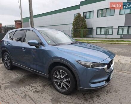 Синий Мазда СХ-5, объемом двигателя 2.19 л и пробегом 105 тыс. км за 26500 $, фото 1 на Automoto.ua