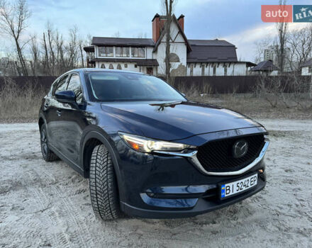 Синий Мазда СХ-5, объемом двигателя 2.49 л и пробегом 67 тыс. км за 22500 $, фото 1 на Automoto.ua