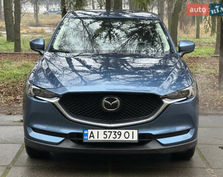 Синий Мазда СХ-5, объемом двигателя 2.49 л и пробегом 97 тыс. км за 18500 $, фото 4 на Automoto.ua