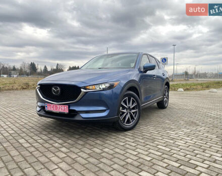 Синий Мазда СХ-5, объемом двигателя 2.49 л и пробегом 63 тыс. км за 17999 $, фото 1 на Automoto.ua