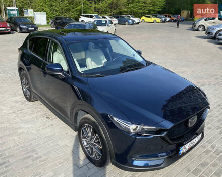 Синий Мазда СХ-5, объемом двигателя 2.5 л и пробегом 64 тыс. км за 23000 $, фото 4 на Automoto.ua