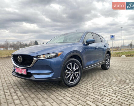 Синий Мазда СХ-5, объемом двигателя 2.49 л и пробегом 63 тыс. км за 17999 $, фото 4 на Automoto.ua