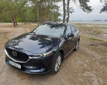 Синий Мазда СХ-5, объемом двигателя 2.5 л и пробегом 51 тыс. км за 24000 $, фото 1 на Automoto.ua