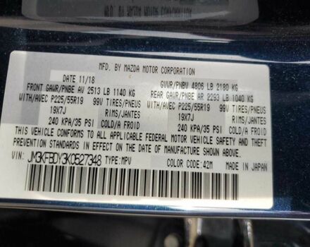 Синій Мазда СХ-5, об'ємом двигуна 2.5 л та пробігом 73 тис. км за 3900 $, фото 10 на Automoto.ua