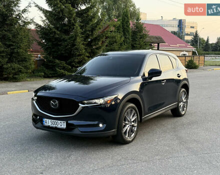 Синий Мазда СХ-5, объемом двигателя 2.5 л и пробегом 158 тыс. км за 20500 $, фото 2 на Automoto.ua