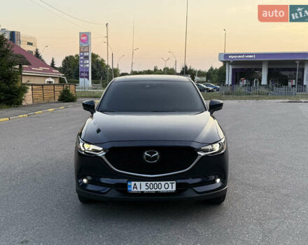 Синий Мазда СХ-5, объемом двигателя 2.5 л и пробегом 158 тыс. км за 20500 $, фото 1 на Automoto.ua