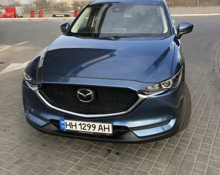 Синий Мазда СХ-5, объемом двигателя 2.49 л и пробегом 106 тыс. км за 21900 $, фото 1 на Automoto.ua