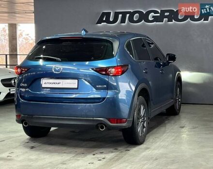 Синий Мазда СХ-5, объемом двигателя 2.5 л и пробегом 142 тыс. км за 18999 $, фото 2 на Automoto.ua