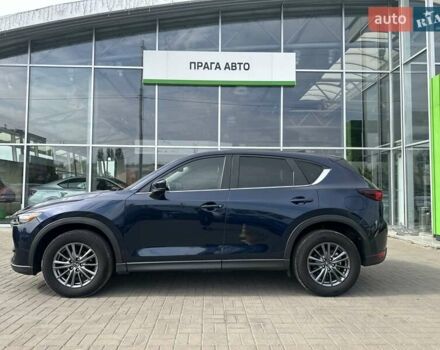 Синий Мазда СХ-5, объемом двигателя 2.49 л и пробегом 95 тыс. км за 20400 $, фото 1 на Automoto.ua