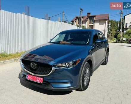 Синий Мазда СХ-5, объемом двигателя 2.5 л и пробегом 63 тыс. км за 18000 $, фото 2 на Automoto.ua