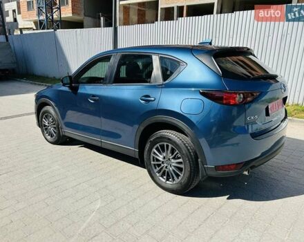Синий Мазда СХ-5, объемом двигателя 2.5 л и пробегом 63 тыс. км за 18000 $, фото 5 на Automoto.ua