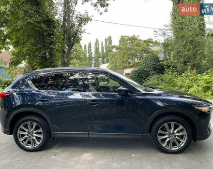 Синий Мазда СХ-5, объемом двигателя 2.5 л и пробегом 70 тыс. км за 28000 $, фото 1 на Automoto.ua
