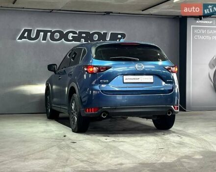 Синий Мазда СХ-5, объемом двигателя 2.5 л и пробегом 142 тыс. км за 18999 $, фото 5 на Automoto.ua