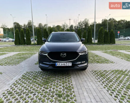 Синий Мазда СХ-5, объемом двигателя 2.49 л и пробегом 84 тыс. км за 24800 $, фото 1 на Automoto.ua