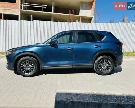 Синий Мазда СХ-5, объемом двигателя 2.5 л и пробегом 63 тыс. км за 18000 $, фото 4 на Automoto.ua