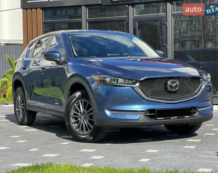 Синий Мазда СХ-5, объемом двигателя 2.5 л и пробегом 102 тыс. км за 16900 $, фото 2 на Automoto.ua