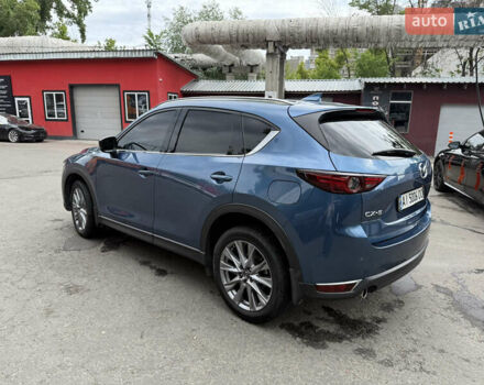 Синий Мазда СХ-5, объемом двигателя 2.49 л и пробегом 75 тыс. км за 21999 $, фото 1 на Automoto.ua