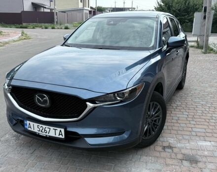 Синий Мазда СХ-5, объемом двигателя 2.5 л и пробегом 35 тыс. км за 22600 $, фото 1 на Automoto.ua