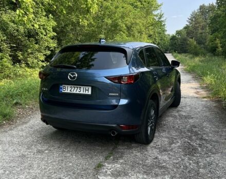 Синий Мазда СХ-5, объемом двигателя 2.5 л и пробегом 125 тыс. км за 20000 $, фото 3 на Automoto.ua