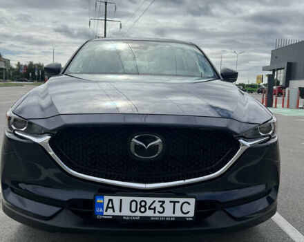 Синий Мазда СХ-5, объемом двигателя 2.49 л и пробегом 90 тыс. км за 23800 $, фото 1 на Automoto.ua