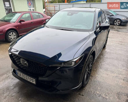 Синий Мазда СХ-5, объемом двигателя 2.49 л и пробегом 71 тыс. км за 25000 $, фото 1 на Automoto.ua