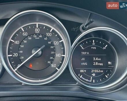 Синий Мазда СХ-5, объемом двигателя 2.5 л и пробегом 34 тыс. км за 5300 $, фото 12 на Automoto.ua