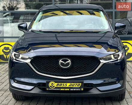 Синий Мазда СХ-5, объемом двигателя 2.5 л и пробегом 66 тыс. км за 25700 $, фото 1 на Automoto.ua