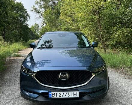 Синий Мазда СХ-5, объемом двигателя 2.5 л и пробегом 125 тыс. км за 20000 $, фото 1 на Automoto.ua