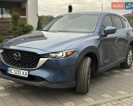 Синий Мазда СХ-5, объемом двигателя 2.49 л и пробегом 75 тыс. км за 21500 $, фото 1 на Automoto.ua