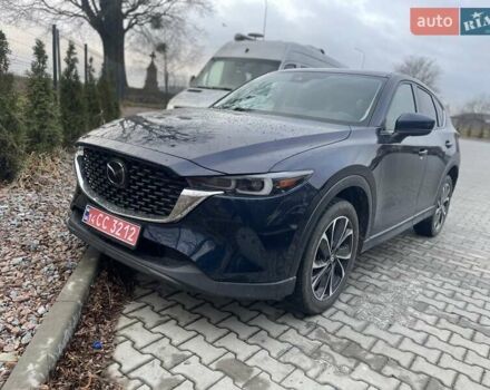 Синий Мазда СХ-5, объемом двигателя 2.5 л и пробегом 63 тыс. км за 23000 $, фото 1 на Automoto.ua