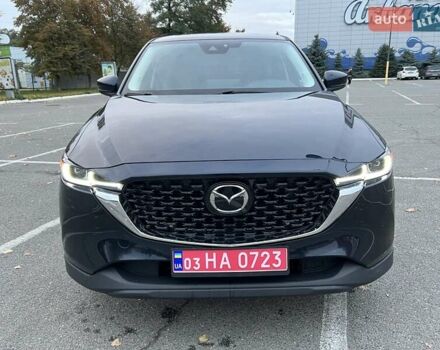 Синий Мазда СХ-5, объемом двигателя 2.5 л и пробегом 62 тыс. км за 22500 $, фото 1 на Automoto.ua