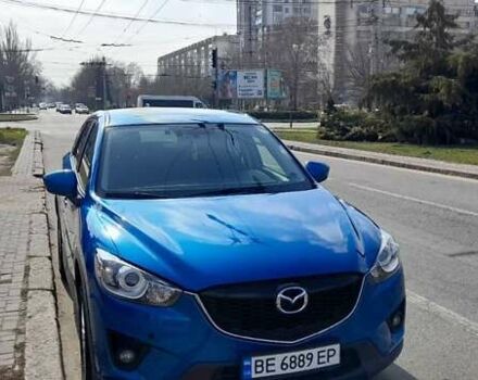 Синій Мазда СХ-5, об'ємом двигуна 2 л та пробігом 160 тис. км за 11600 $, фото 1 на Automoto.ua