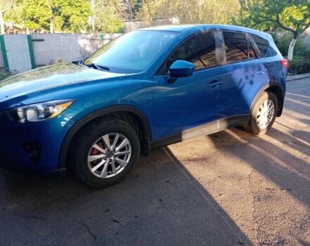 Синій Мазда СХ-5, об'ємом двигуна 2 л та пробігом 214 тис. км за 13000 $, фото 1 на Automoto.ua